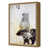 Oak Single Picture Framed