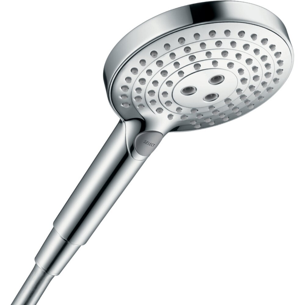 Hansgrohe Raindance Select S Duschkopf 120 3 Strahlarten Wassersparend 9 L/Min Chrom