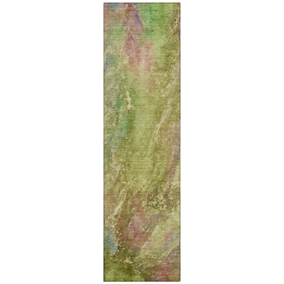 Machine Washable Indoor/Outdoor Emelia ACN2308 Abstract Rug