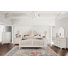 Rodanthe 6 Piece Woven Bedroom Set - Dove White