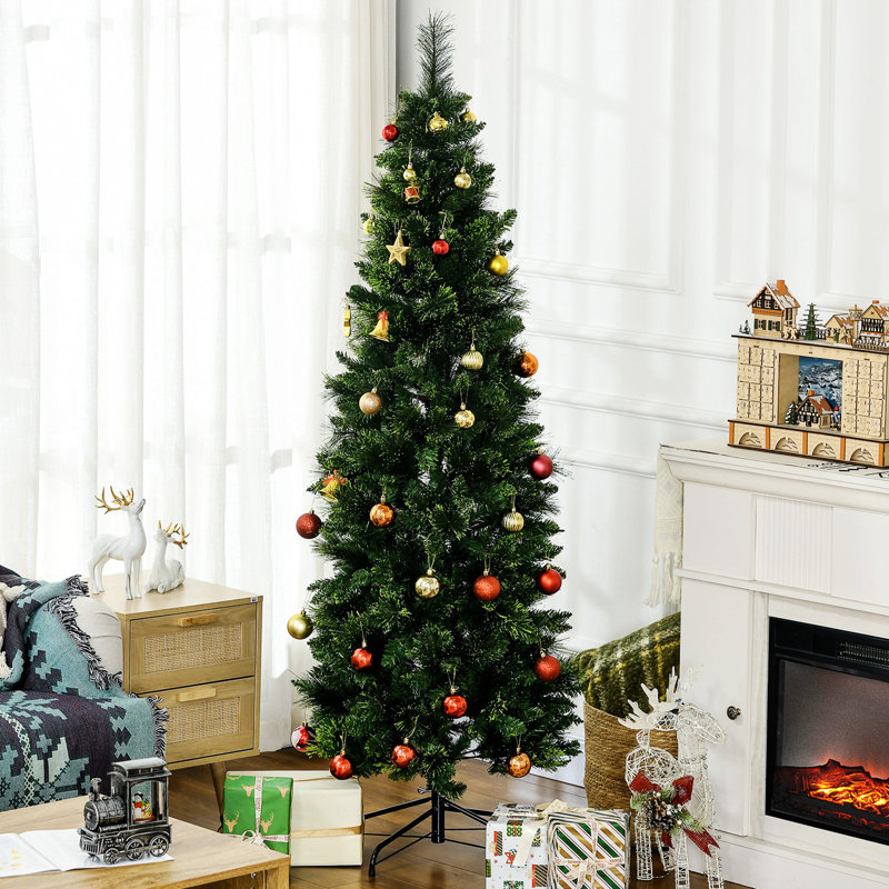 Grand sapin de Noël artificiel avec 618 branches, 5.11'