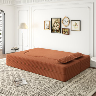 Canapé moderne avec 2 coussins