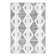 Tapis gris en coton Casa