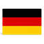 Drapeau de l'Allemagne - art national allemand sur toile tricolore-133571378