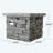 30" Outdoor Square MgO Propane Fire Pit