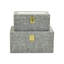 Ensemble de 2 boîtes décoratives Aiyanna-247813308