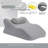 Ergonomic Spinal Posture Support & Multi-Functional Bed Pillow- Grey-119336040