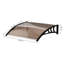 Dakota Fields 120cm W x 75cm D Plastic Cover Retractable Door / Window Awning-989750910