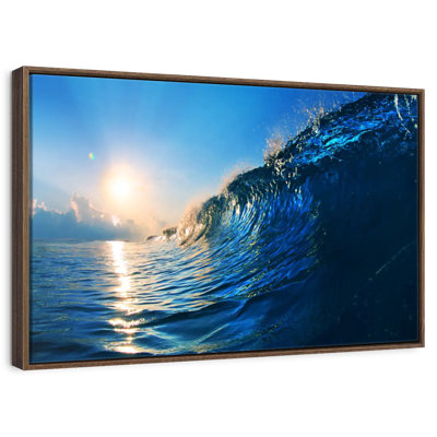 Blue Ocean Wave