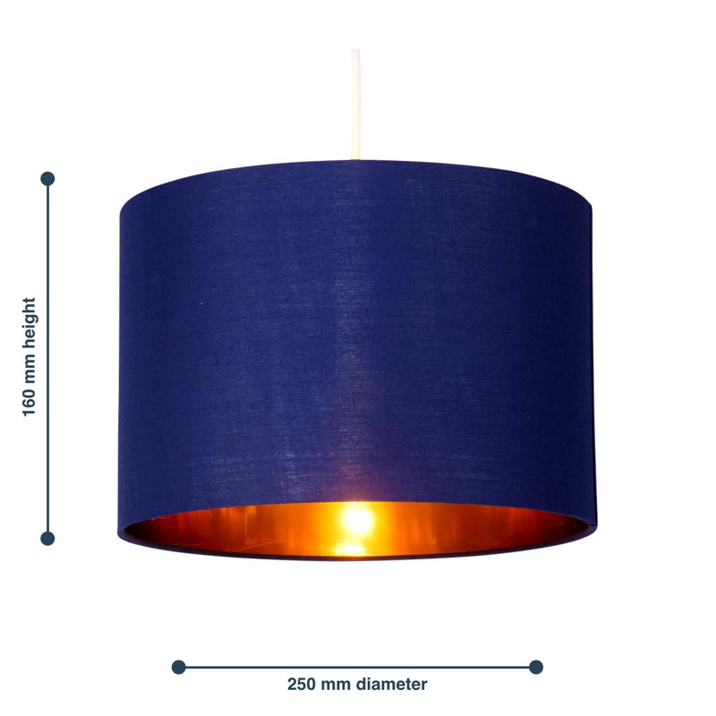 16 cm H Drum Cotton Pendant Shade ( Uno )