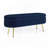 Ottoman Oval Storage Bench ith Metal Legs-687873031