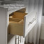 Quo 25'' Wall Mounted Single Bathroom Vanity with Solid Wood Top-35671161