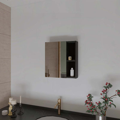 Armoire à pharmacie murale pour salle de bain avec miroir