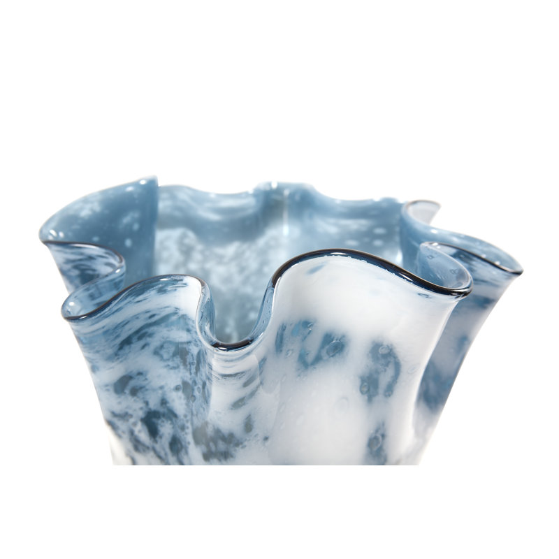 Vase de table en verre Gruber