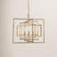 Wrought Iron 5-Light Chandelier