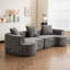 Canapé modulaire rembourré Raeann-114312613