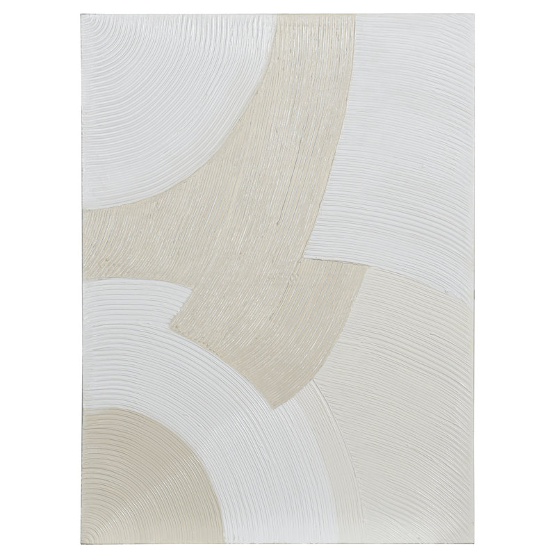 Arches monochromes II sur toile, peinture acrylique