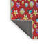 Tapis décoratif floral rouge Delilah-242020616