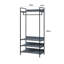 Alva Open Wardrobe with 4 Shelves-665066828
