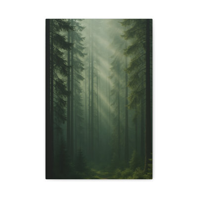 Apel Single Picture Frame Print on Canvas