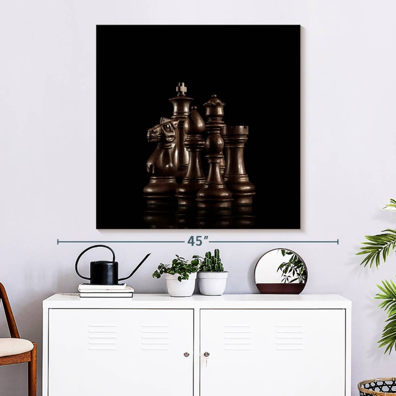 Senne Chess Game Concept, 33" H x 33" W