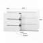 Commode 6 tiroirs blanche