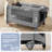 Baby Bassinet Bedside, 5 In 1 Baby Playard,  Bedside Sleeper Baby Crib, With Removable Changing Station & Storage Organizer-1765486439
