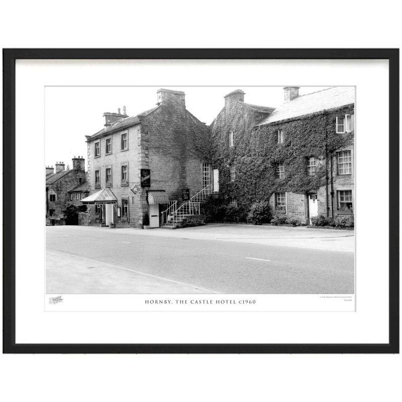 Hornby, The Castle Hotel C1960 - Single Picture Frame Print, 45cm H x 60cm W x 2.3cm D