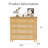 Modern Rattan Storage 4 Drawer Dresser-862334270