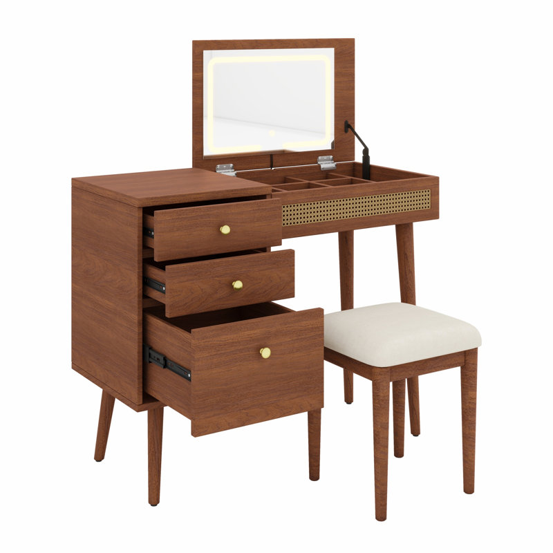 Ensemble de meuble-lavabo rétro bohémien Home