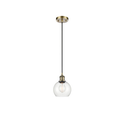 Luminaire suspendu sphérique 1 lumière Roxane