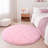 Thick, Non-Slip Round Indoor Rug Pink Design Ultra-Soft Perfect for Living Rooms, Nurseries, Bedrooms, and Home Offices-805677174-805677176