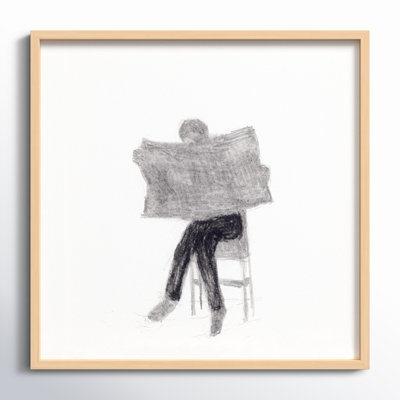 I Read the News Today Painting