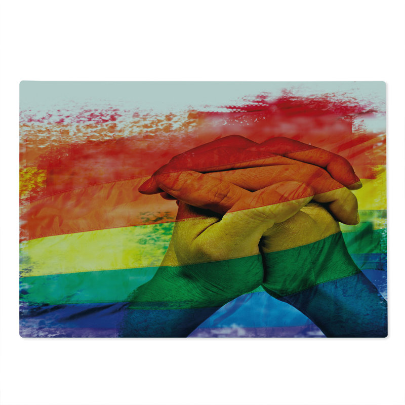 Multicolore Ambesonne Pride