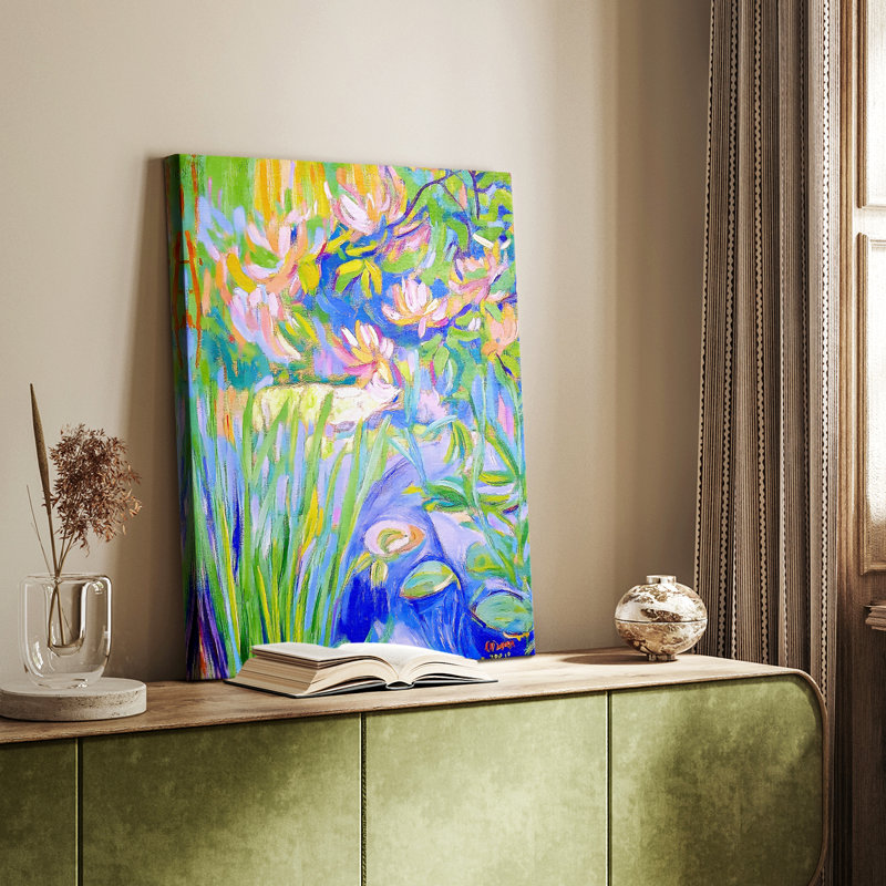 FLORAL Series DCxxvi - Gallery Cavas, H 18 po x l 12 po