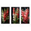 Snapdragons Serenade I - Ensemble de 3 décorations murales en métal Snapdragons-1659370495