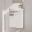 Ensemble de meuble-lavabo simple 16,8 po avec plateau en céramique Mirrum-365588483