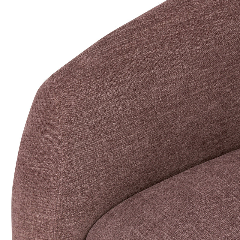 Channing Swivel Barrel Chair, Laughlin Plum