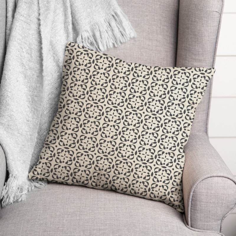 Damask Throw Pillow