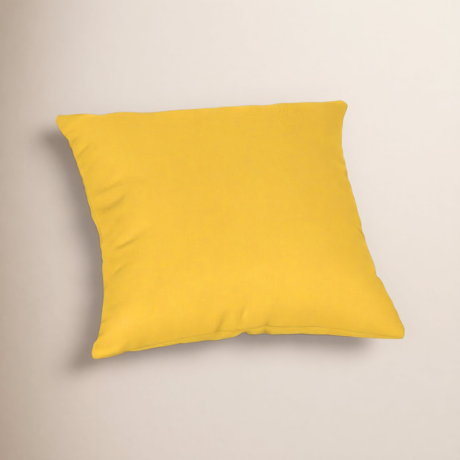  Outdoor Square Pillow Cover & Insert, Spectrum Daffodil Sunbrella®, 20"H x 20"W