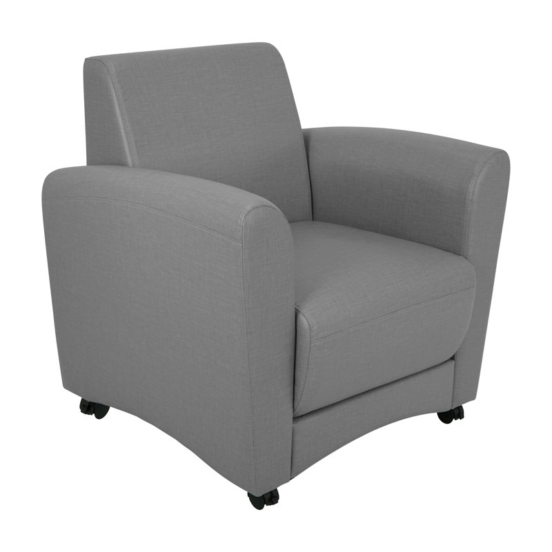 Chaise rembourrée Pro Series, Gris ardoise ardoise