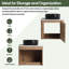 Meuble-lavabo simple 24 po avec plateau en pierre reconstituée 24 po