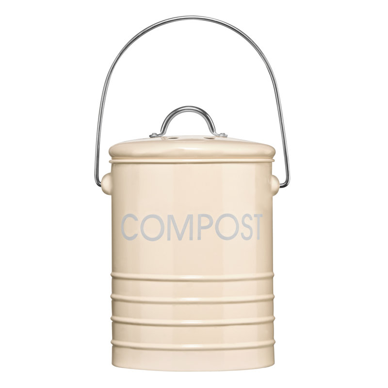 Kitchen Composter, Cream