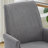 Mid-Back Liftable Office Chair, Striped Fabric, And Ergonomically Designed, Is An Excellent Choice For Working, Studying Or Relaxing. The Mid-Back Design Provides A Better Sitting Experience.Gray-933280472
