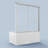 Bathtub Shower Door, 56"- 60"w Semi-frameless Double Sliding Tub Door, Bypass Bathtub Shower, 1/4" (6mm) Thick Sgcc Tempered Glass Door-106376345