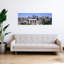 Union Station with city skyline in background Kansas City Missouri USA 1 Piece Wrapped Canvas Panoramic Wall Art-115054475