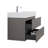 35.8'' Bathroom Vanity with Plastic Top