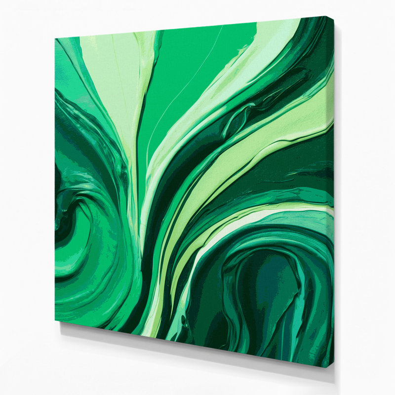 Art abstrait sur toile abstrait 85, H 16 po x l 16 po