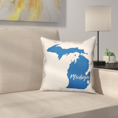 Coussin de michigan fierté
