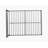 Metal Bed Frame with Headboard-1827219706